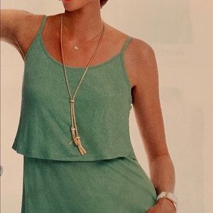 CAbi Tops - cabi knit tiered cami CAbi Tops - cabi knit tiered cami